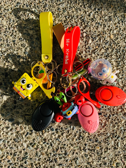 Character Safety Keychains/ Lanyards (for kids)