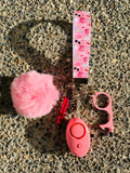 Wristlet Safety Keychain: Burn Book