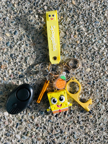 Sponge Safety Keychain